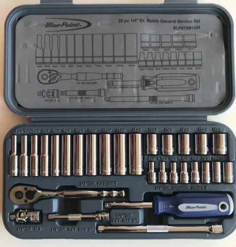 Blue point 29pz set prese - blue, di